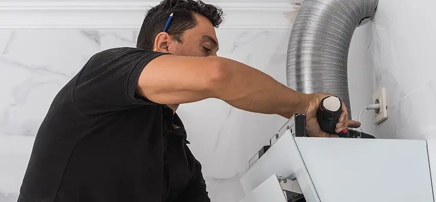 Precision In-wall Dryer Vent Cleaning & Rerouting Corrections in East Los Angeles, CA